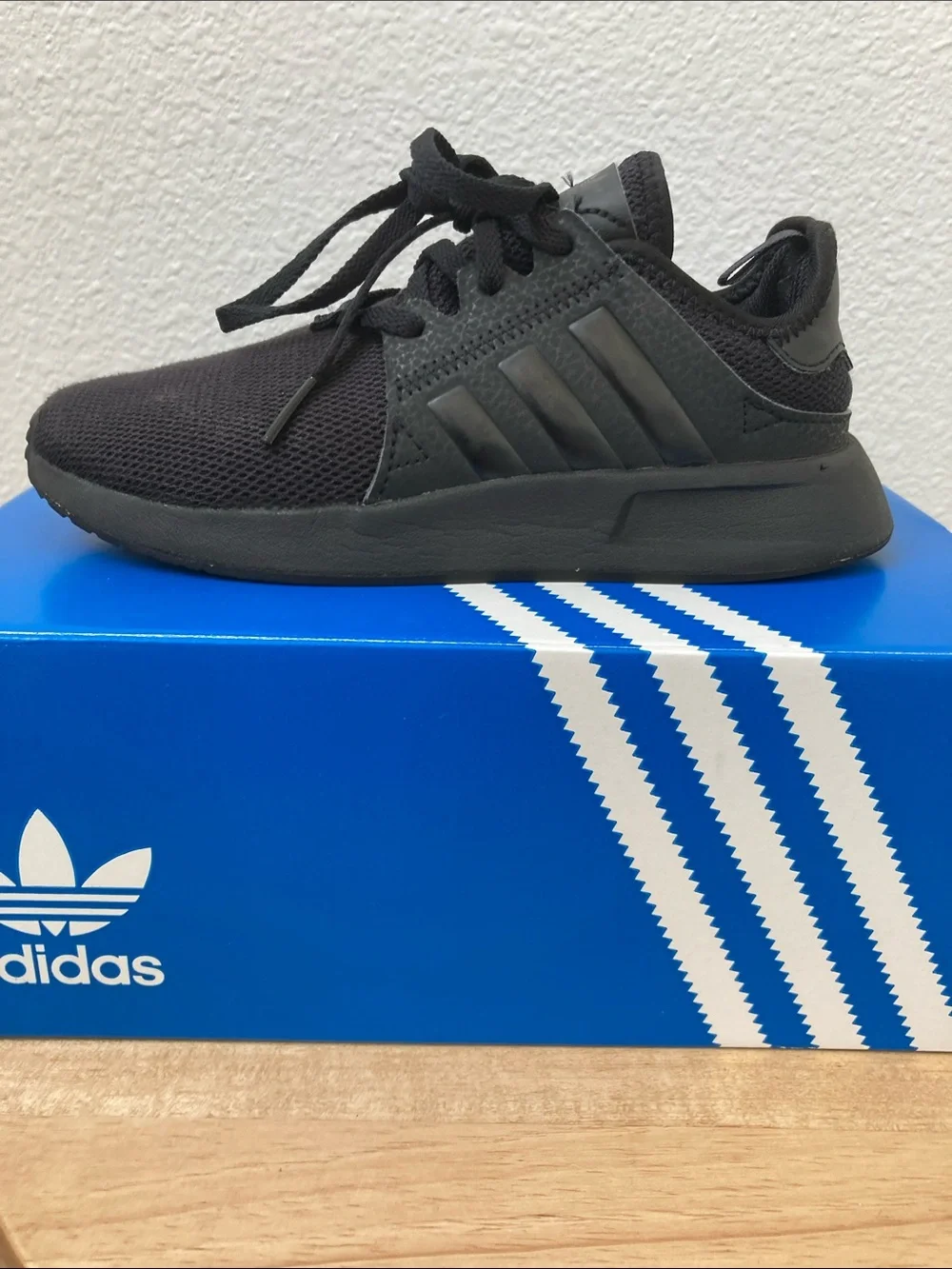 SALE! 50% Off adidas Kids X_PLR C Black Mesh Lace-Up Sneakers Size 13.5